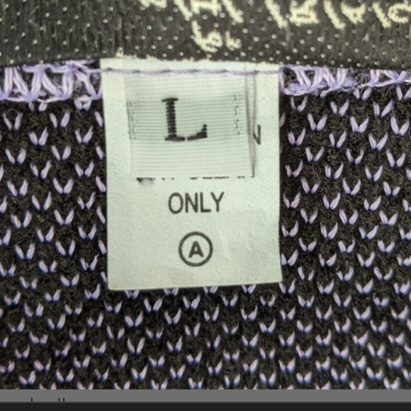 💜Vintage 80s Brenda French for French Rags loomed butterfly sweater vest Size L - Picture 9 of 10